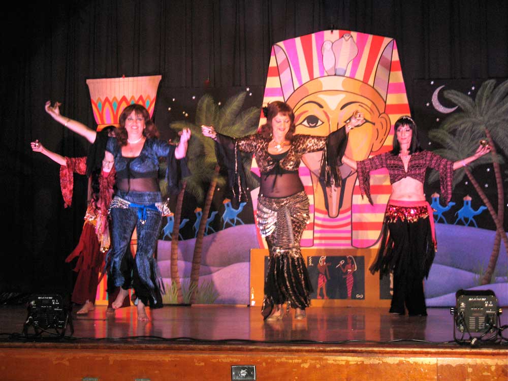 The Kismet Dancers of Miami opening 26th annual Miami bellydance event featuring Mesmera (Ca)